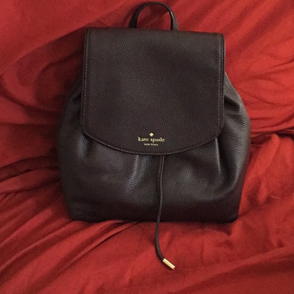 SOLD ❌Kate Spade Burgundy Backpack❌ - Picture 2 of 5